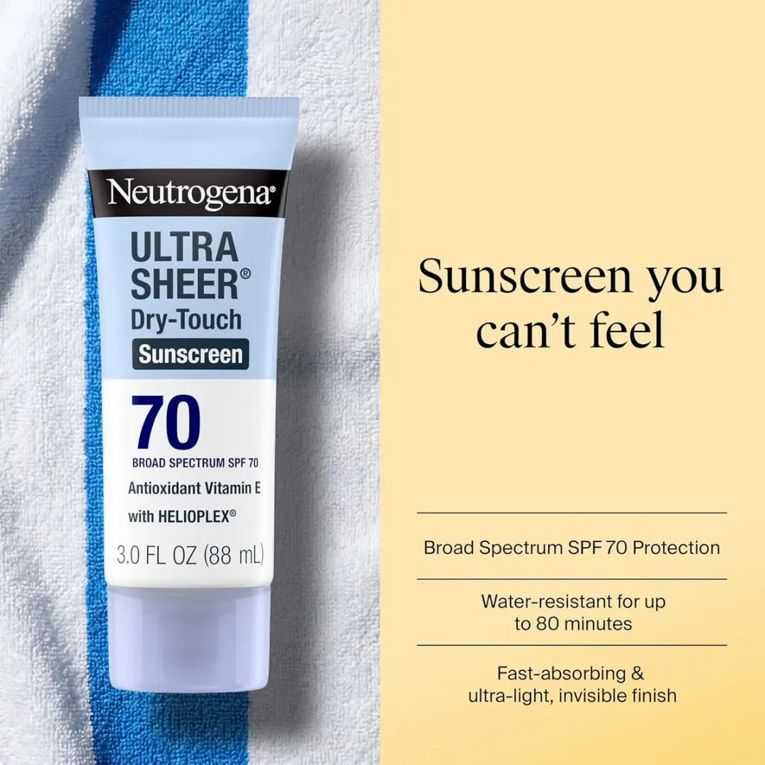 Neutrogena Ultra Sheer Dry Touch Zonnecrème Lotion SPF 70 - 88ml