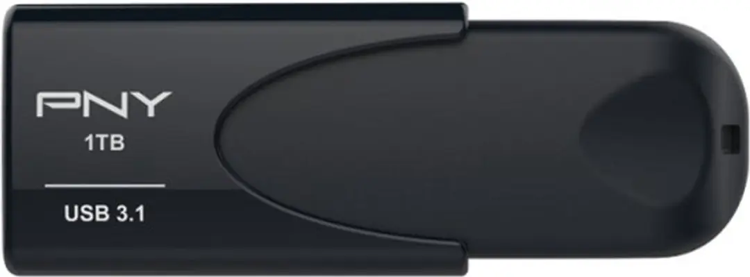 PNY Attaché 4 FD1TBATT431KK-EF USB-stick 1TB - Zwart