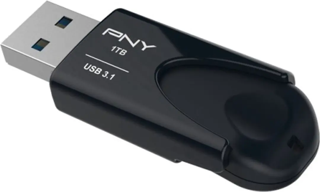 PNY Attaché 4 FD1TBATT431KK-EF USB-stick 1TB - Zwart