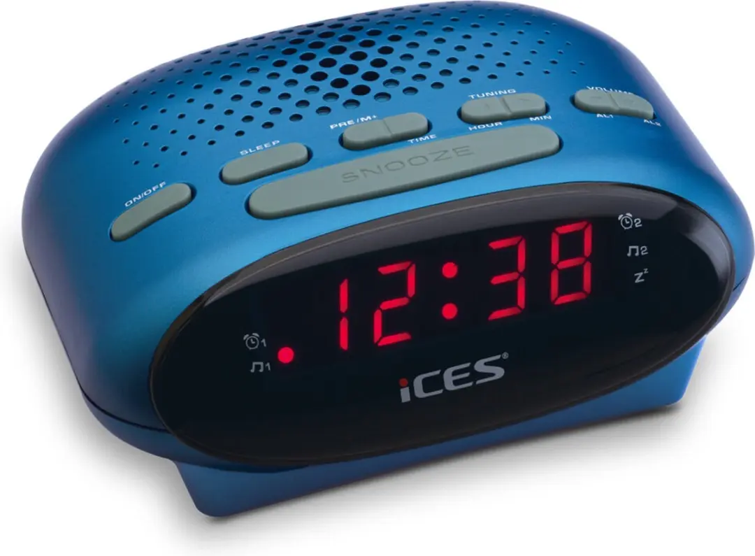 Alecto Wekkerradio Blauw - 5 Stuks