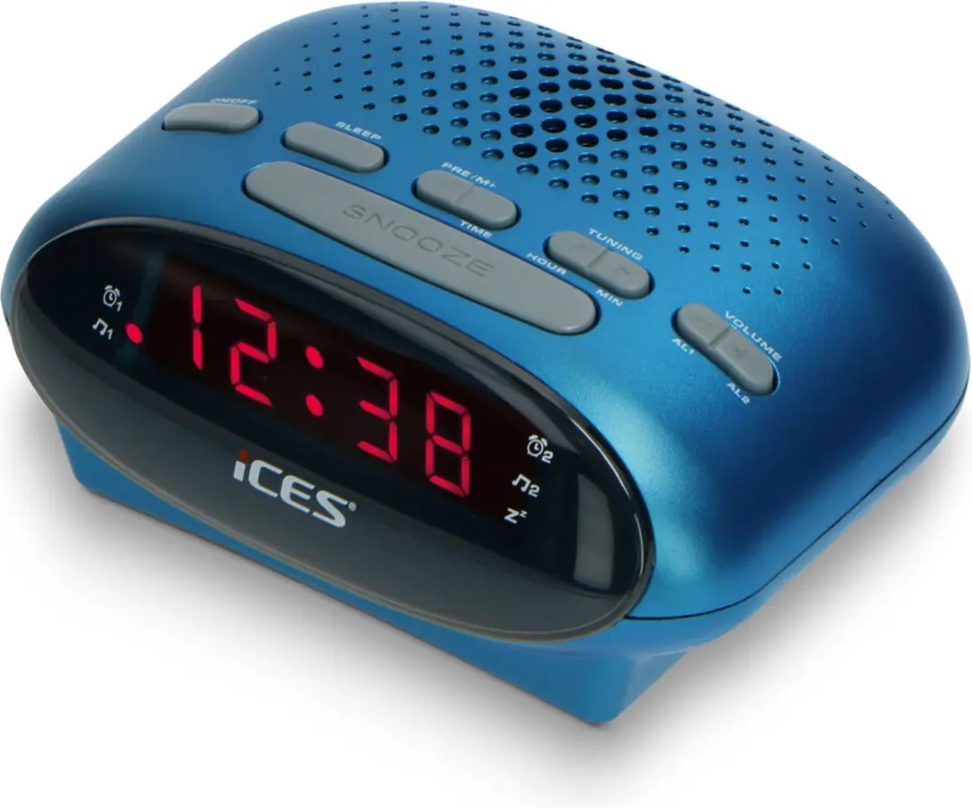 Alecto Wekkerradio Blauw - 5 Stuks