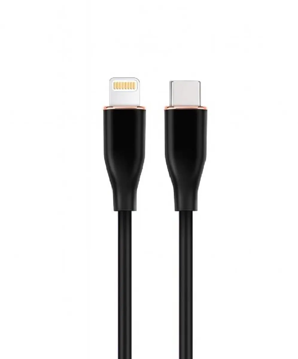 Cablexpert USB-C naar Lightning Kabel CC-USB2S-CM8PM-1.5M-BK - 1,5m - Zwart