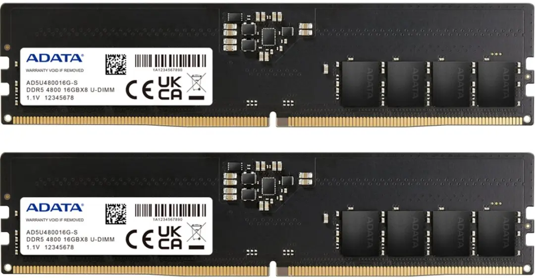 ADATA AD5U480016G-DT DDR5 Geheugen 32GB ECC
