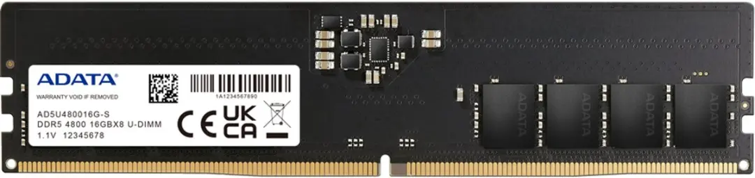 ADATA AD5U480016G-DT DDR5 Geheugen 32GB ECC