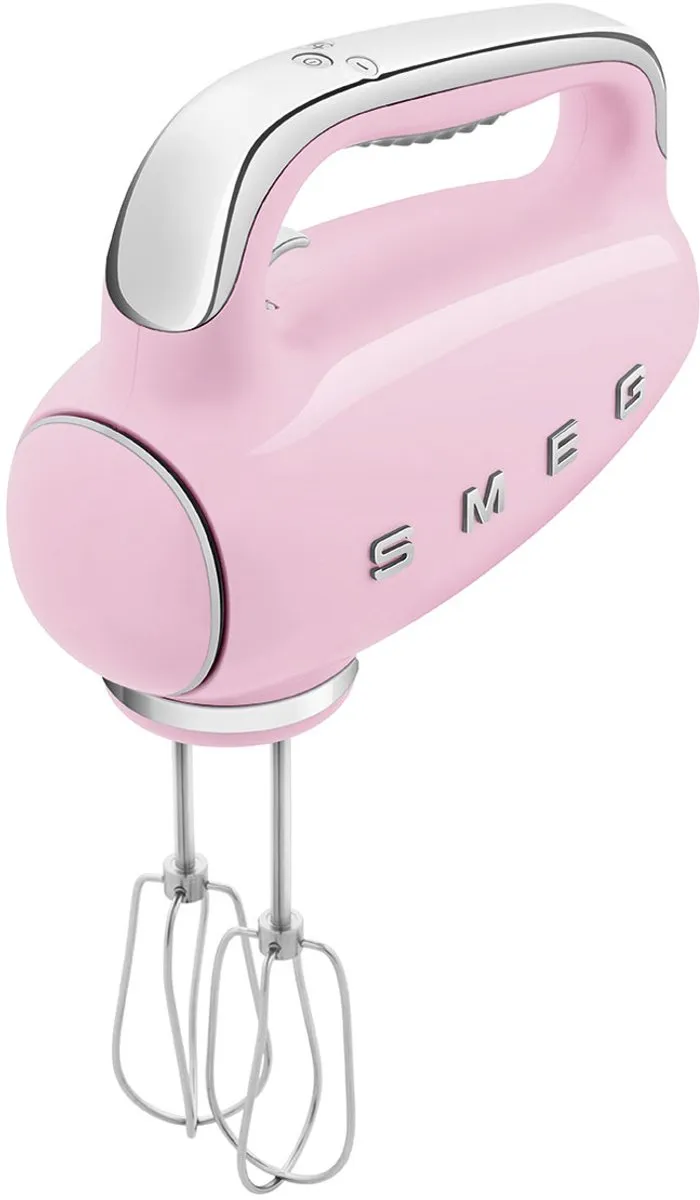 Smeg HMF01PKEU Handmixer - 250W - Roze