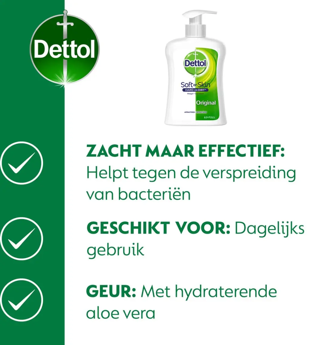 Dettol Handzeep Antibacterieel Original 250ml