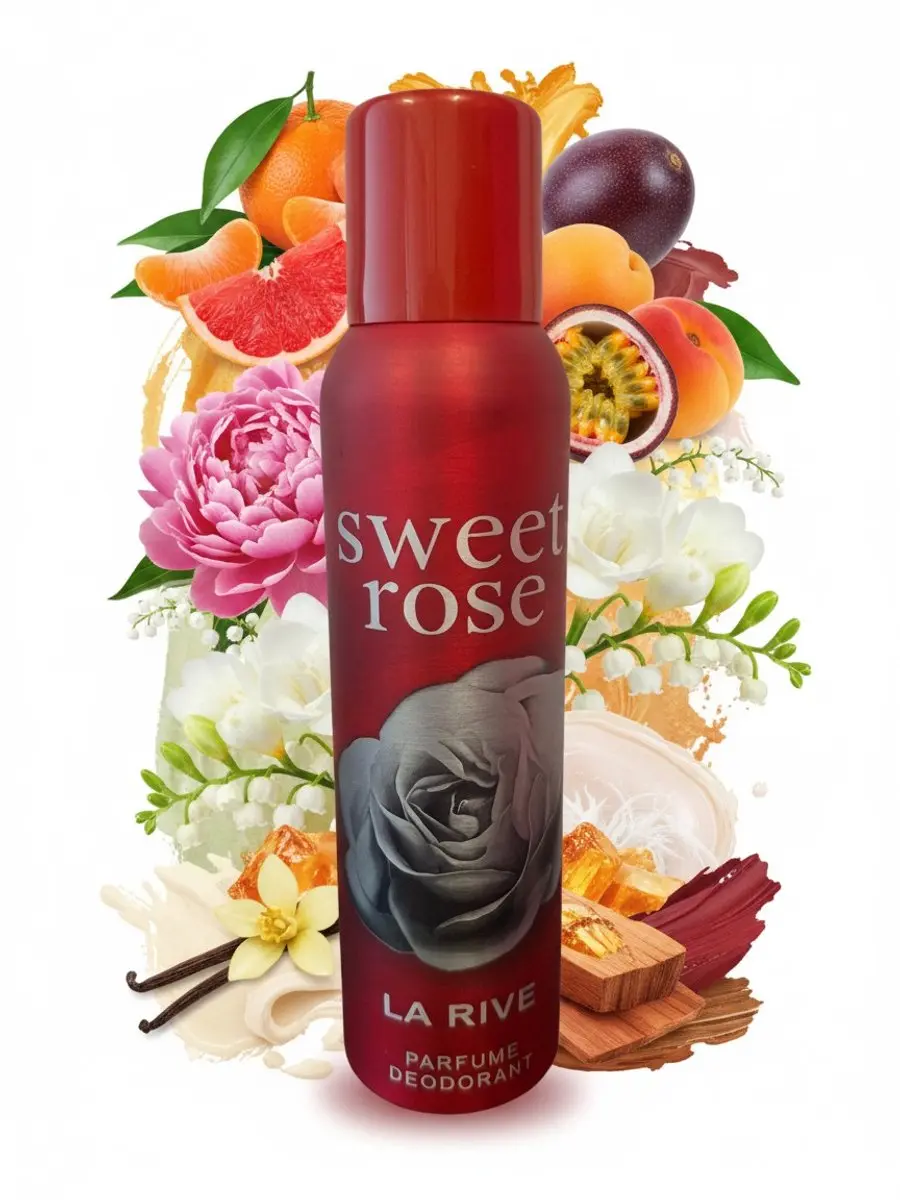 La Rive Sweet Rose Dames Deo Spuitbus 150ml