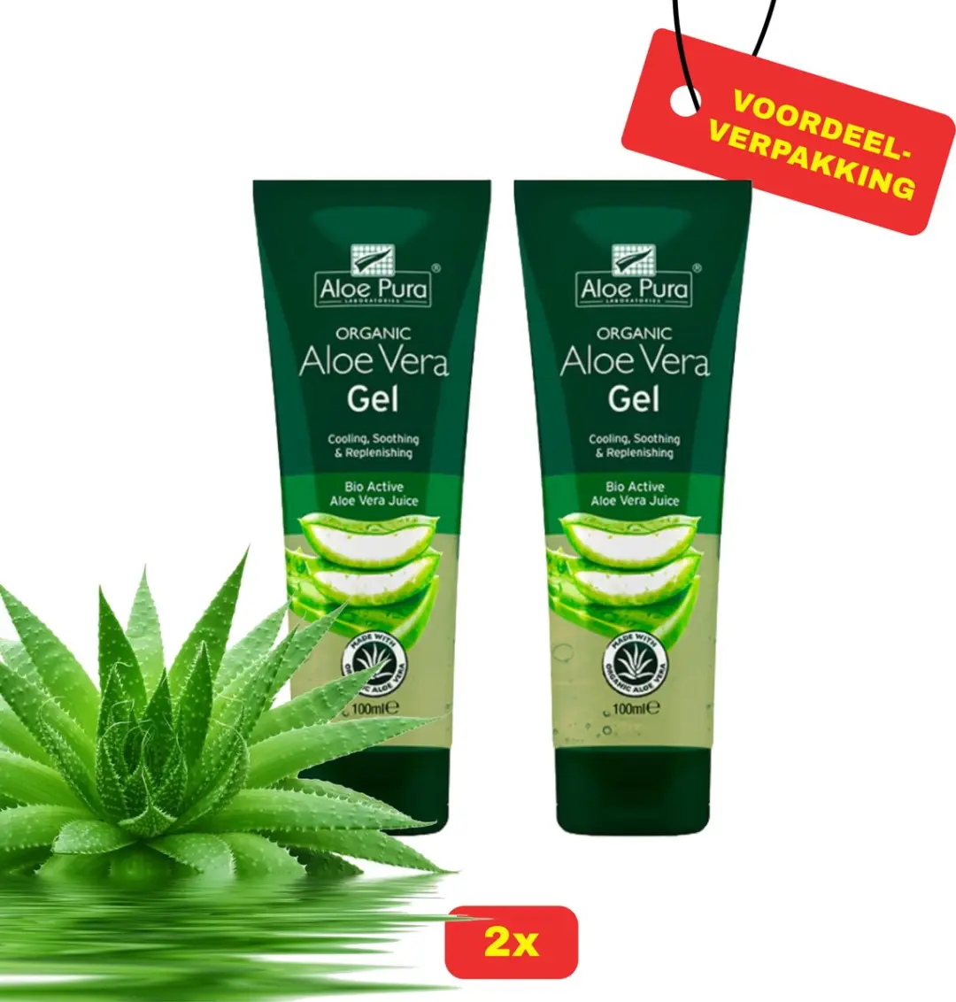 Aloe Pura Aloe Vera Gel 2x100ml
