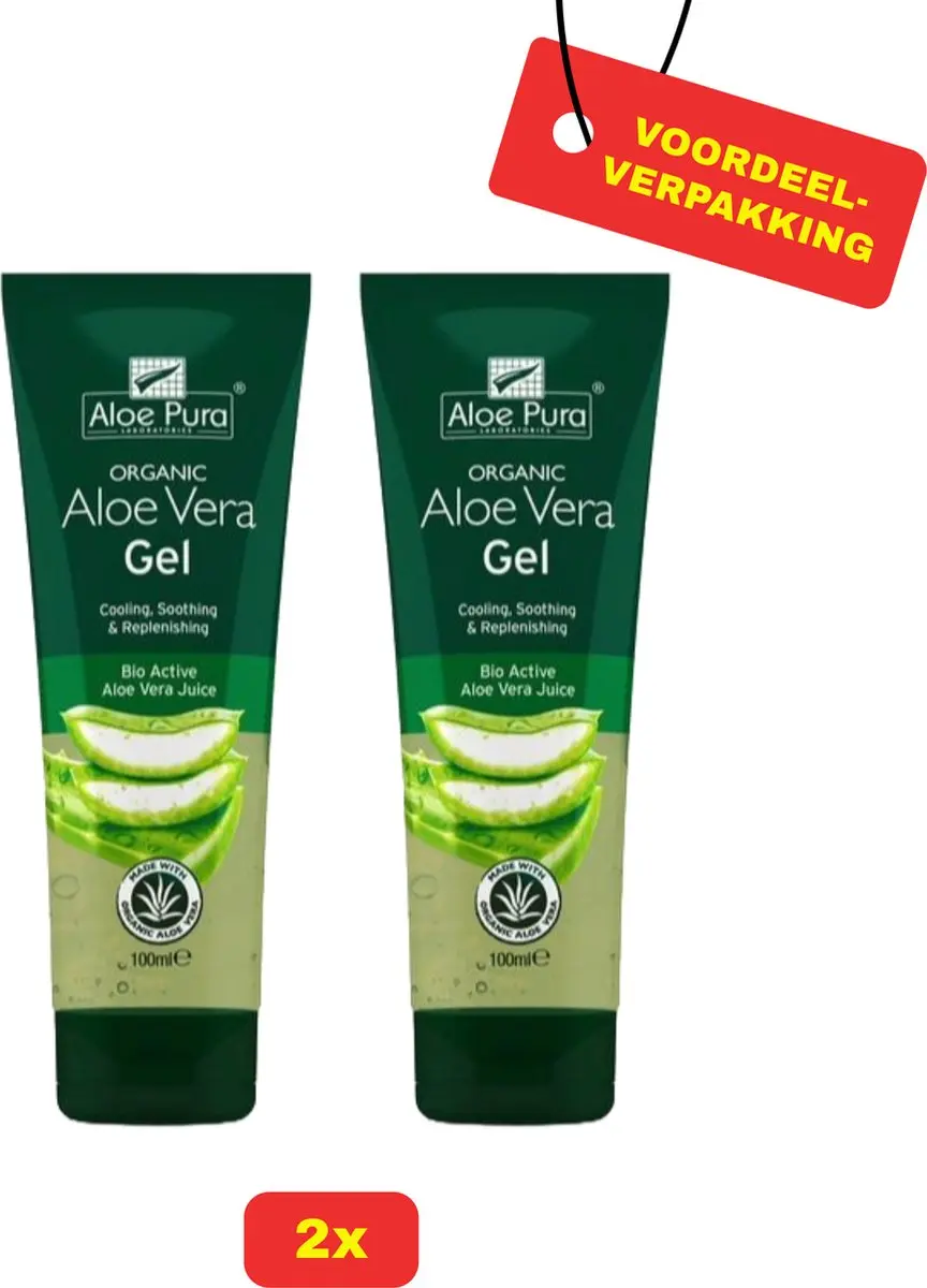 Aloe Pura Aloe Vera Gel 2x100ml
