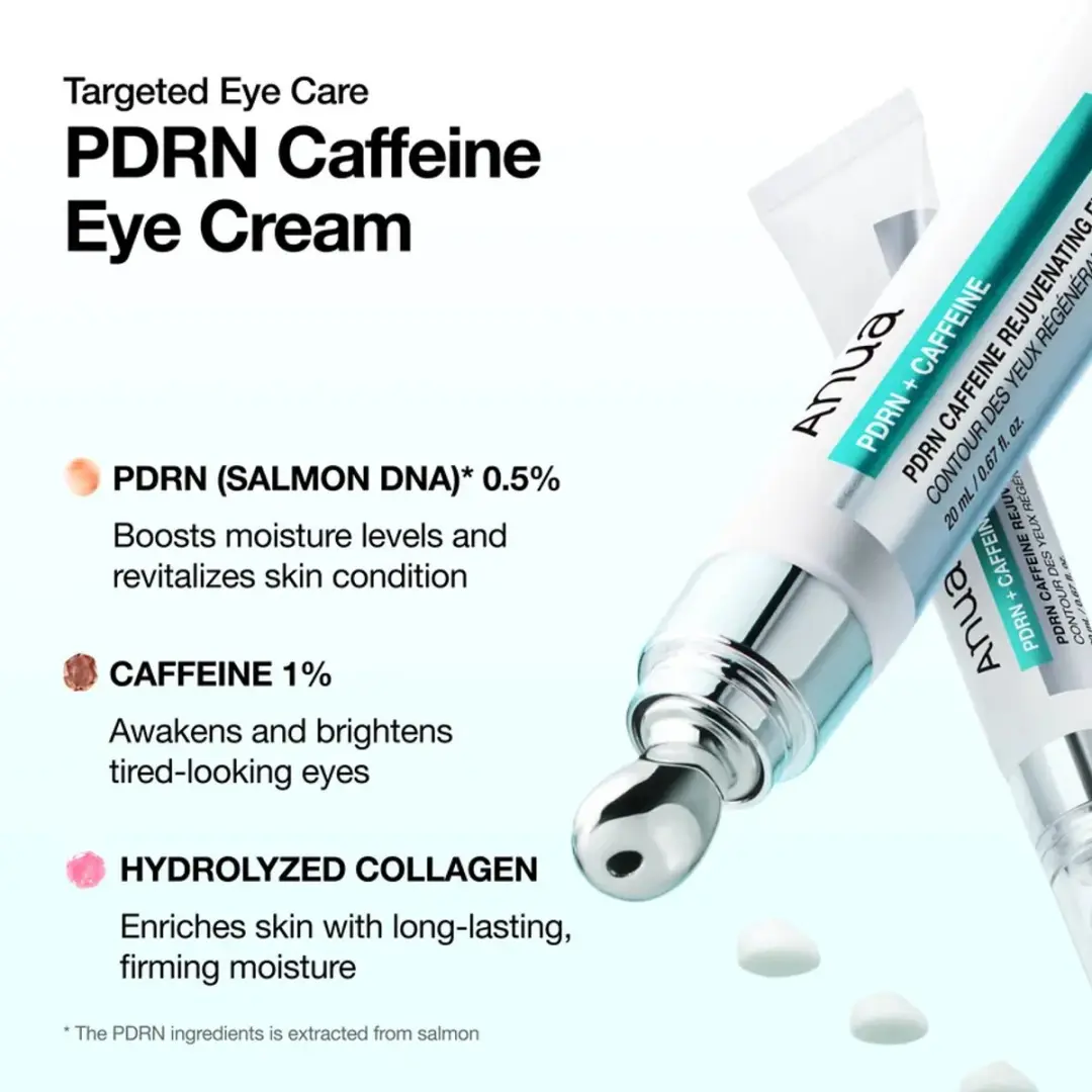 Anua PDRN Caffeine Oogcrème 20ml