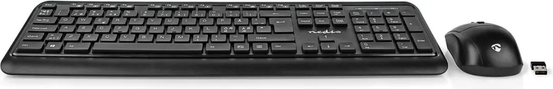 Nedis KBMCW100BKND Draadloze Muis & Toetsenbordset