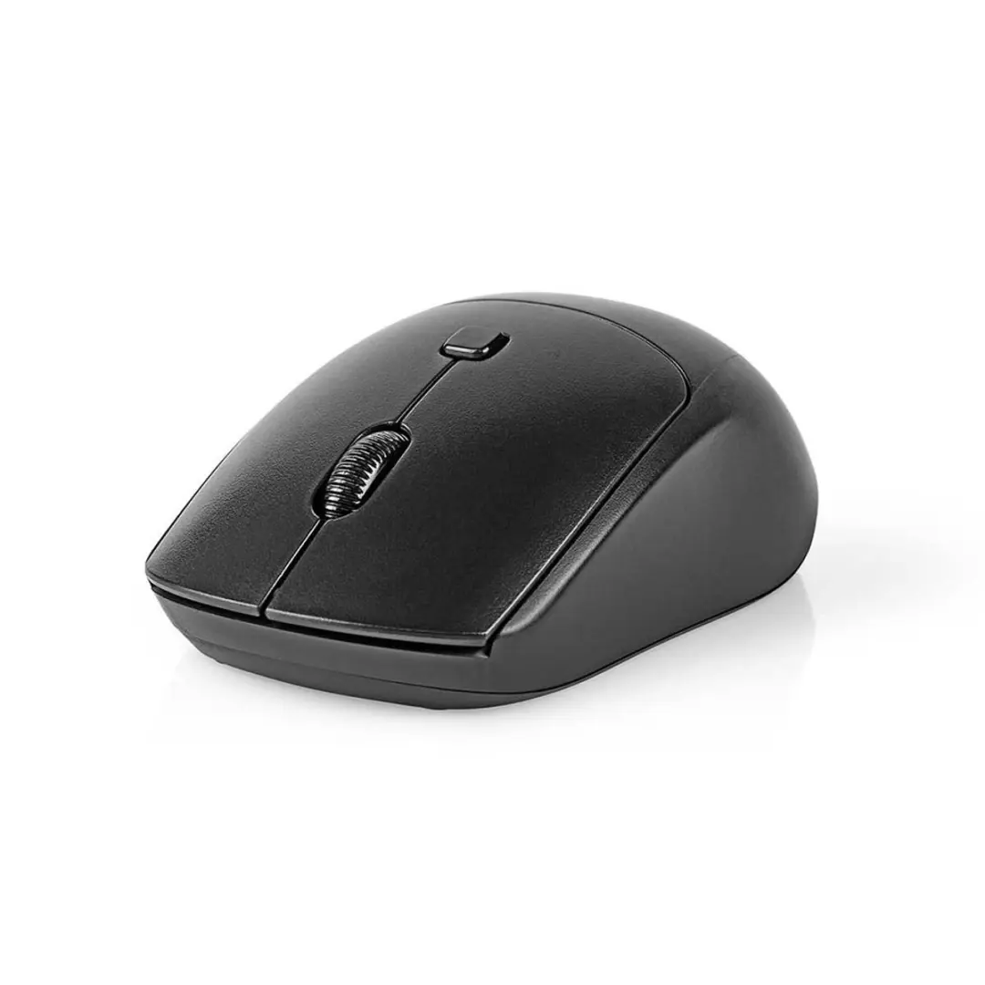 Nedis KBMCW100BKND Draadloze Muis & Toetsenbordset - 1600dpi - Zwart