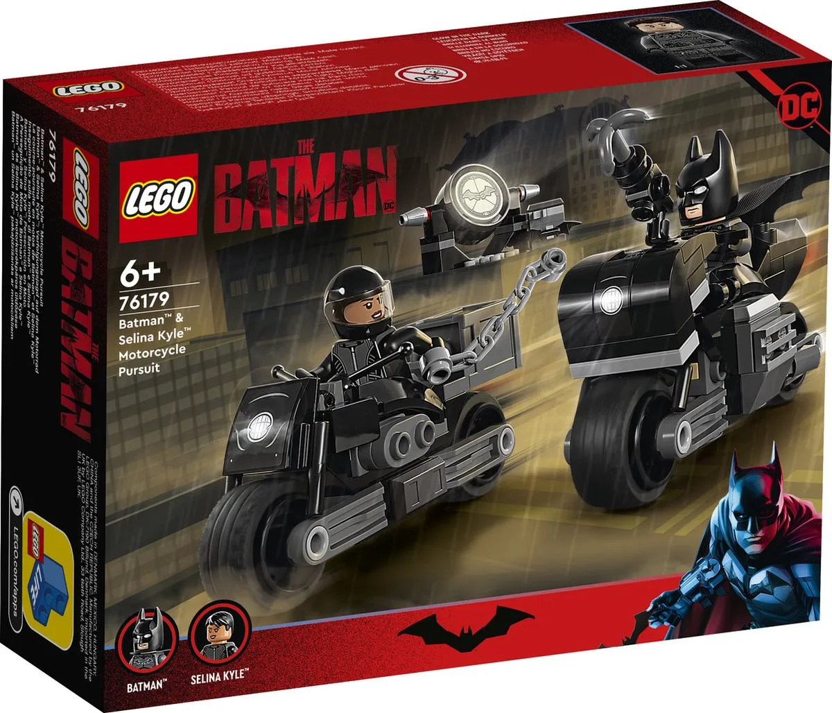 LEGO DC Batman Selina Kyle Motorachtervolging 76179