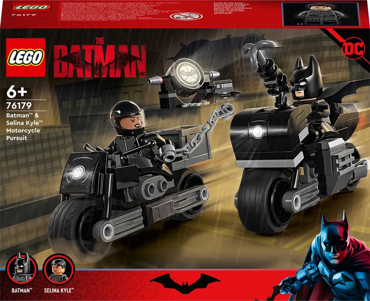 LEGO DC Batman Selina Kyle Motorachtervolging 76179 - 149 Stukken