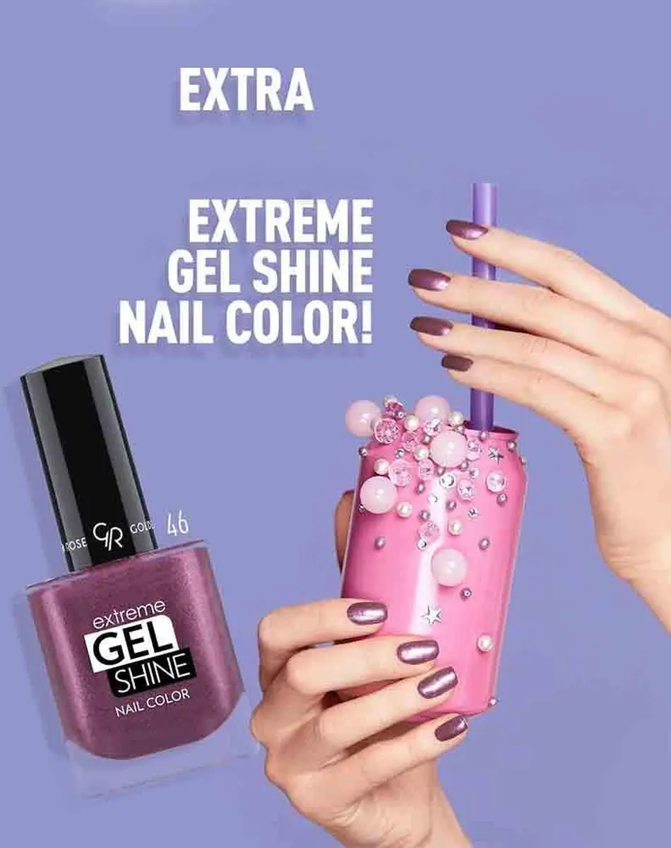 Golden Rose Extreme Gel Shine Miracle Top Coat 10.2ml - Transparant