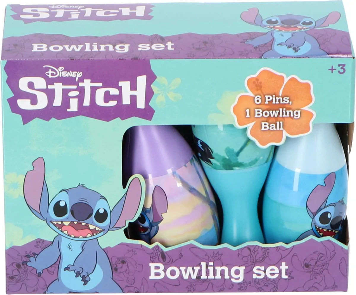 Disney Lilo & Stitch Bowlingset - Multicolor
