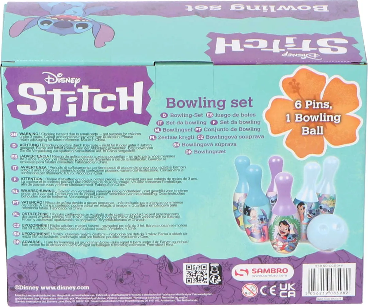 Disney Lilo & Stitch Bowlingset - Multicolor