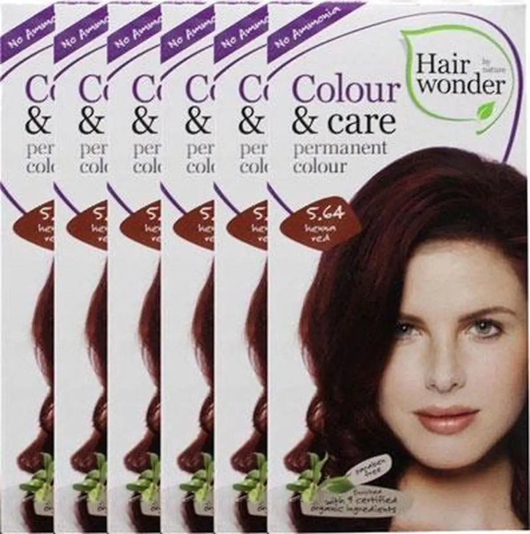 Hairwonder Colour And Care 5.64 Henna Red Permanent Haarkleuring 300ml