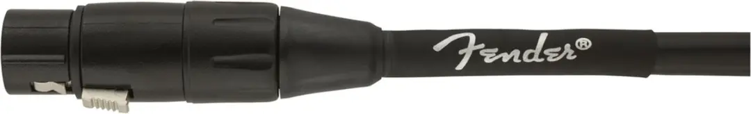 Fender Professional Microfoonkabel 4,5m - Zwart