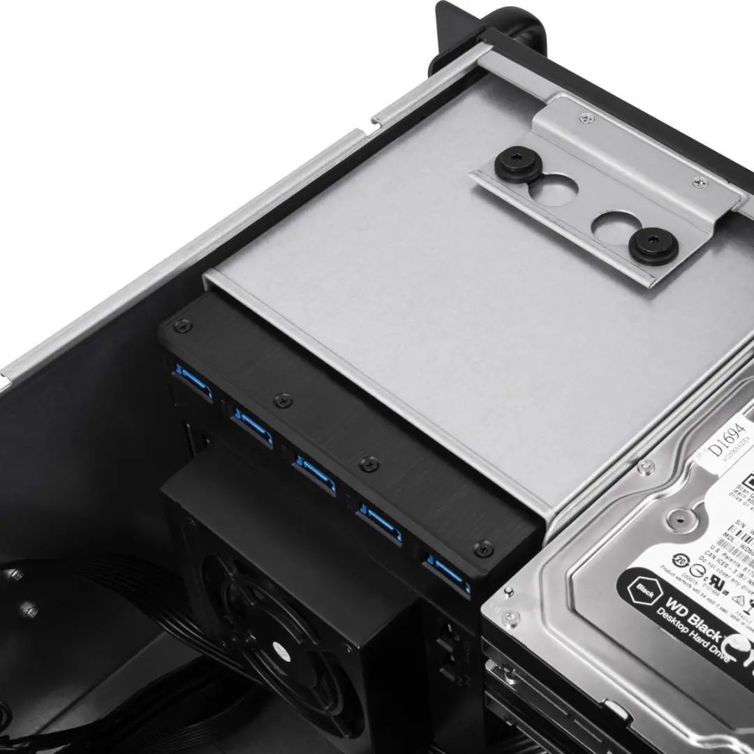 SilverStone SST-RM41-506 Rackbehuizing - 3x 2.5" 4x 3.5" 6x 5.25"