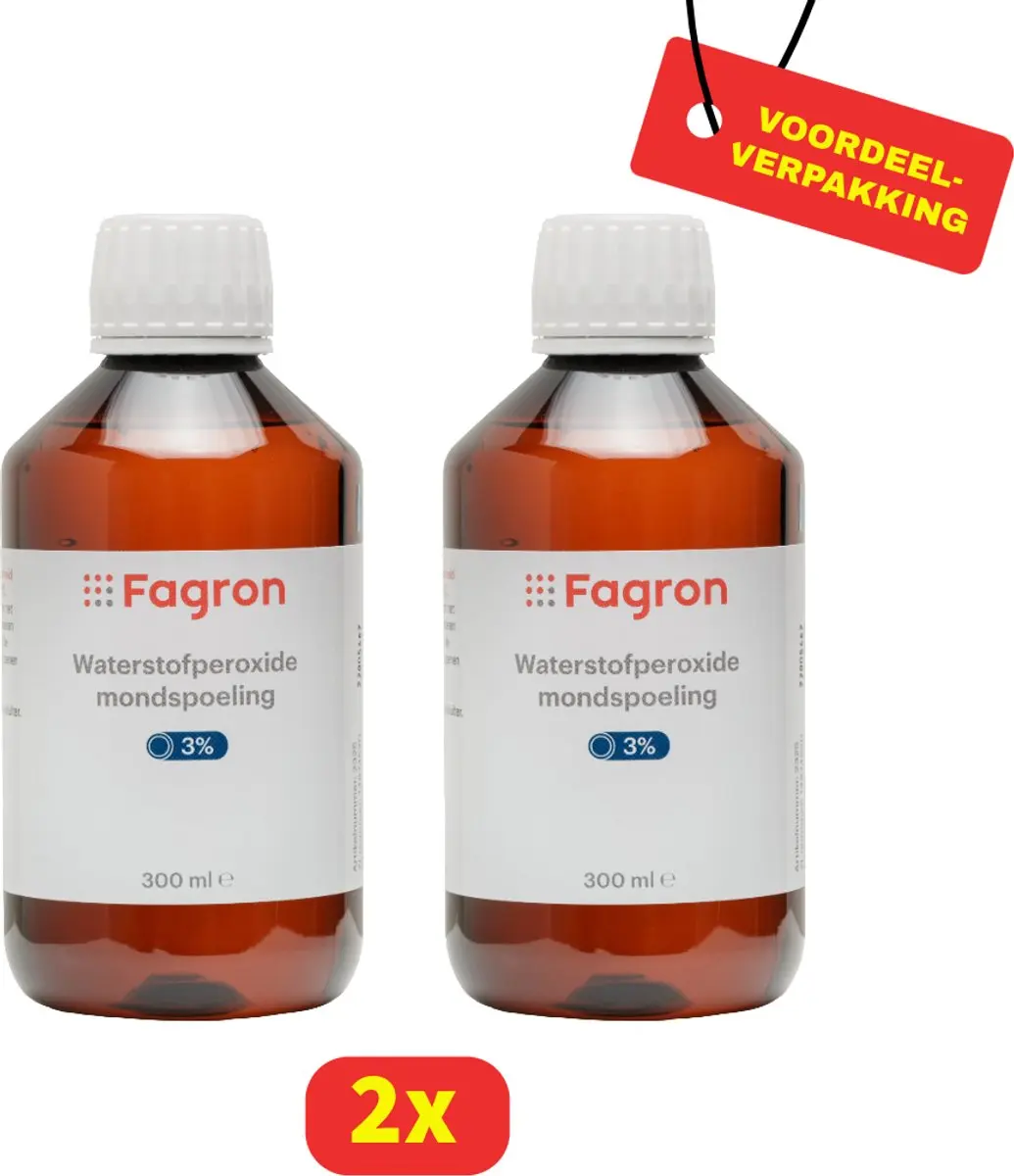Fagron Mondspoeling Waterstofperoxide 3%