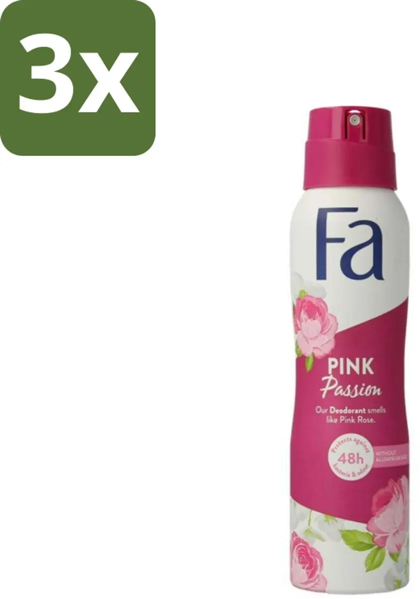Fa Pink Passion Deodorant Spray 450ml