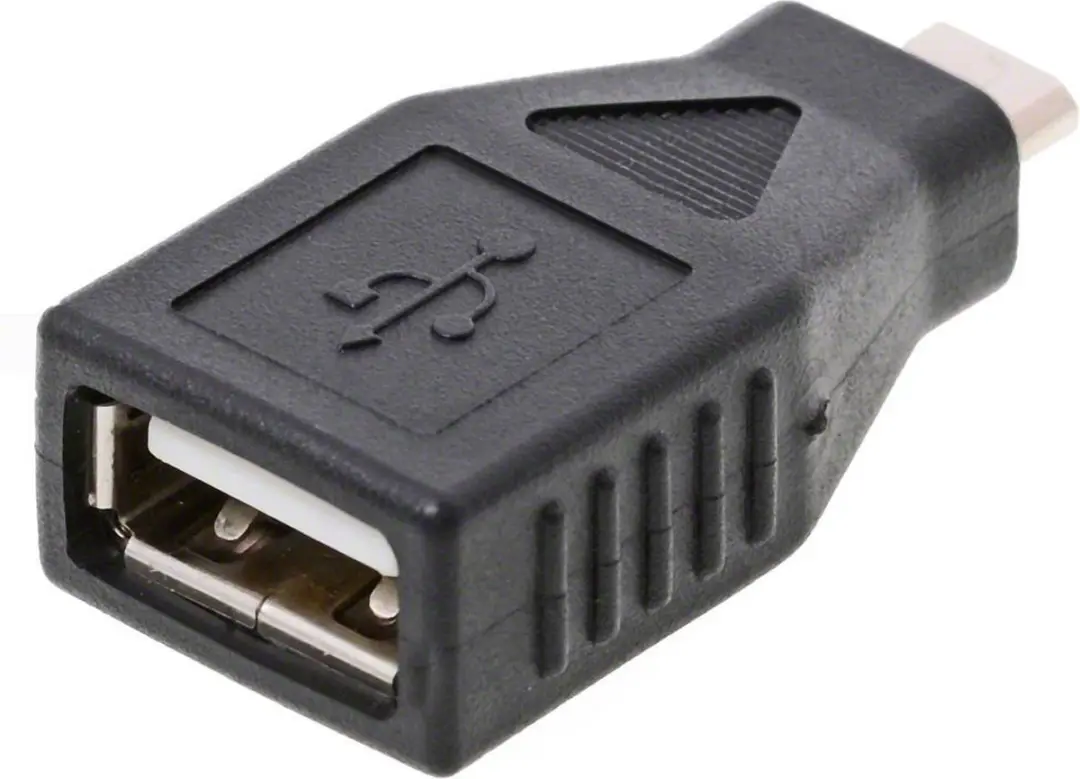 Delock USB Micro-B naar USB-A Adapter USB2.0 - Zwart
