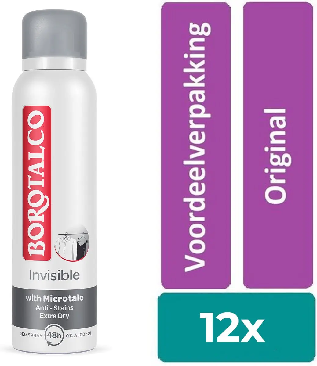 Borotalco Invisible Spray