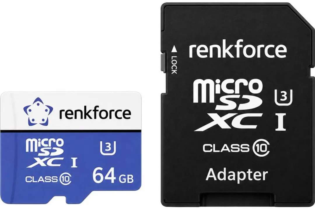 Renkforce RF-7488704 microSDXC 64GB A1 V30
