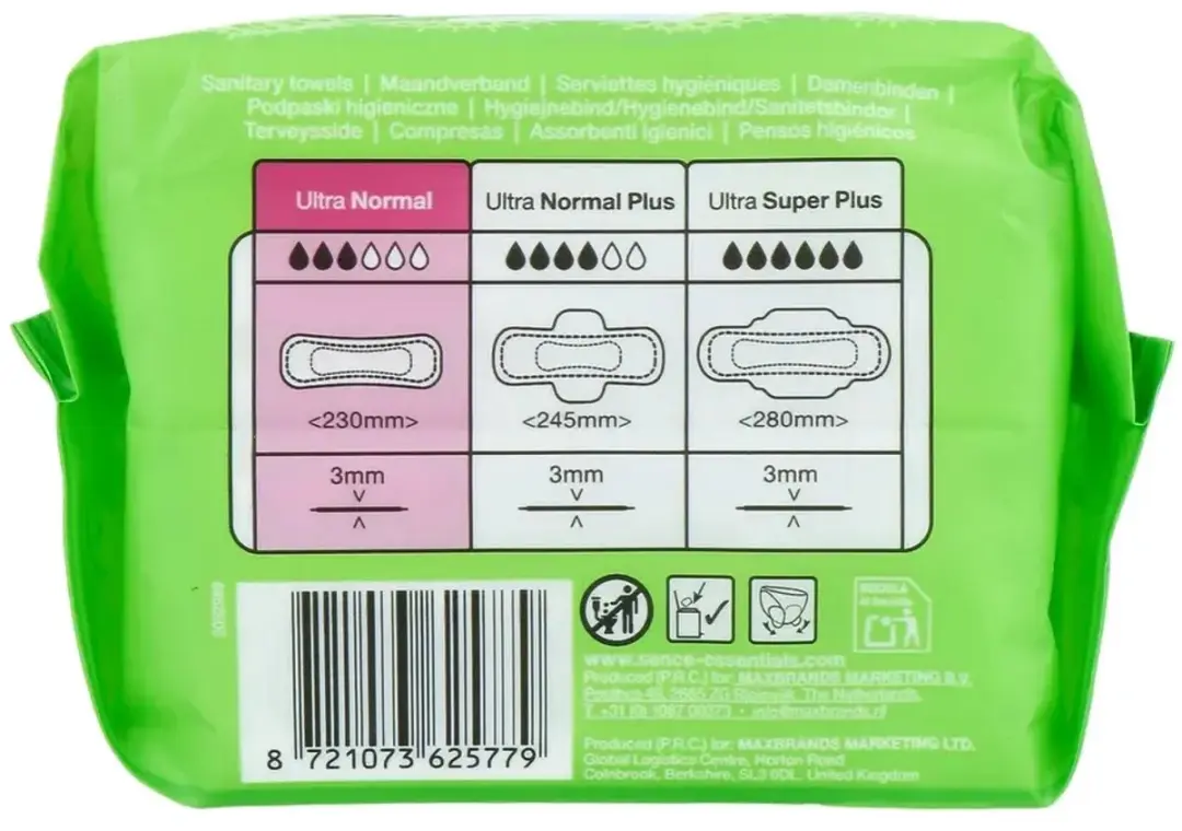 Sence Beauty Ultra Maandverband - 12 Stuks