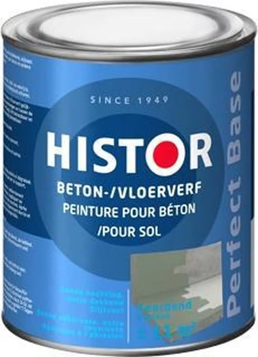 Histor Perfect Base Betonverf 0.75L - Groen