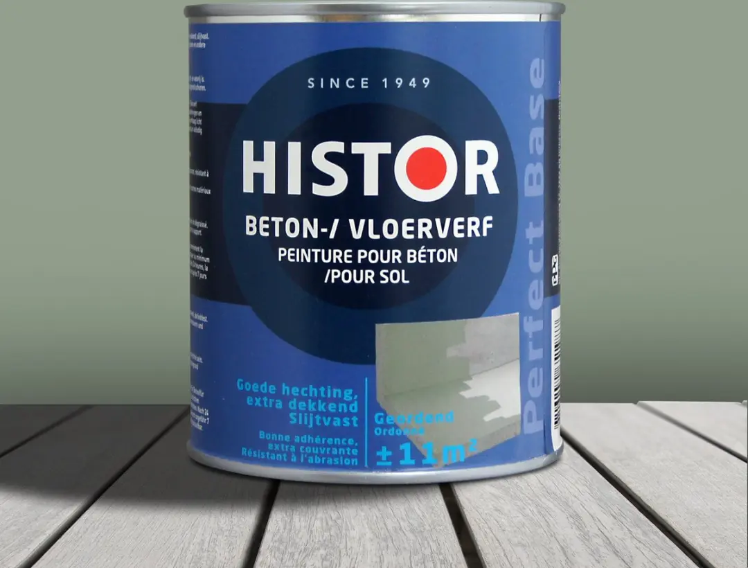 Histor Perfect Base Betonverf 0.75L - Groen