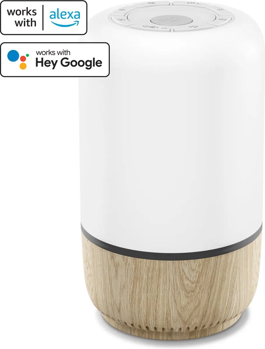 Maxi-Cosi Connected Home Soothe Licht&Geluid Nachtlampje - RGBW - Wit