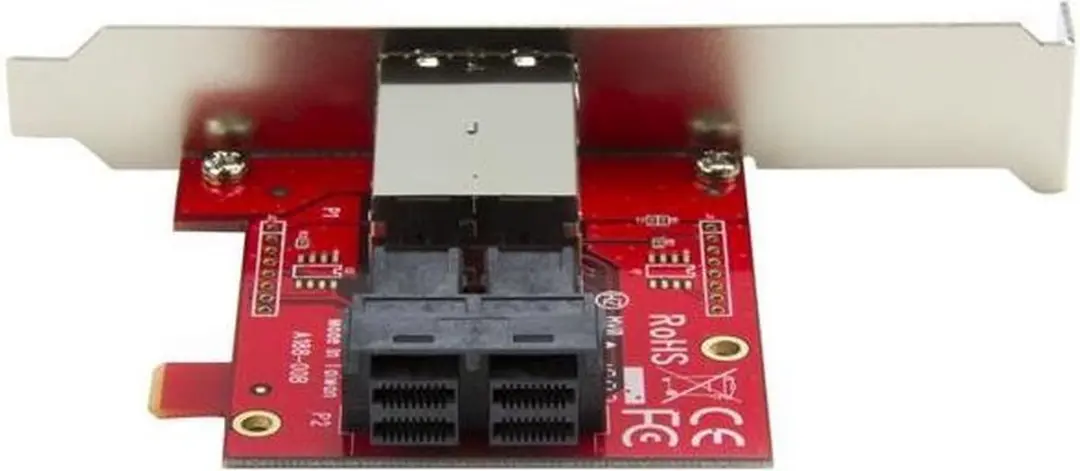 Startech Mini-SAS Adapter SFF86448PLT2 - Rood