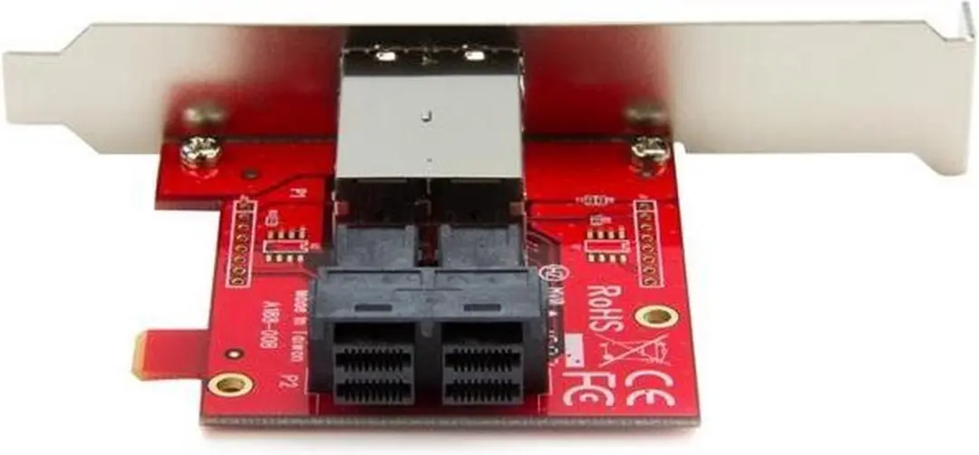 Startech Mini-SAS Adapter SFF86448PLT2 - Rood
