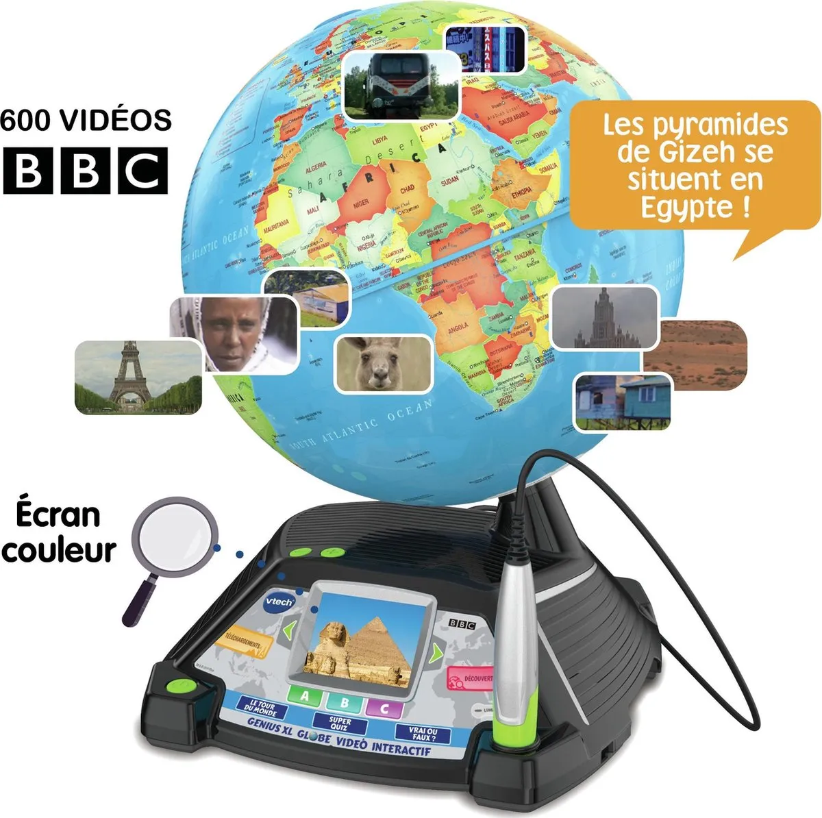 VTech Genius XL 80-605405 Globe Video Interactief - Meerkleurig