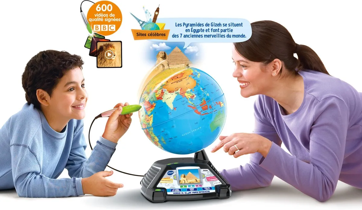 VTech Genius XL 80-605405 Globe Video Interactief - Meerkleurig