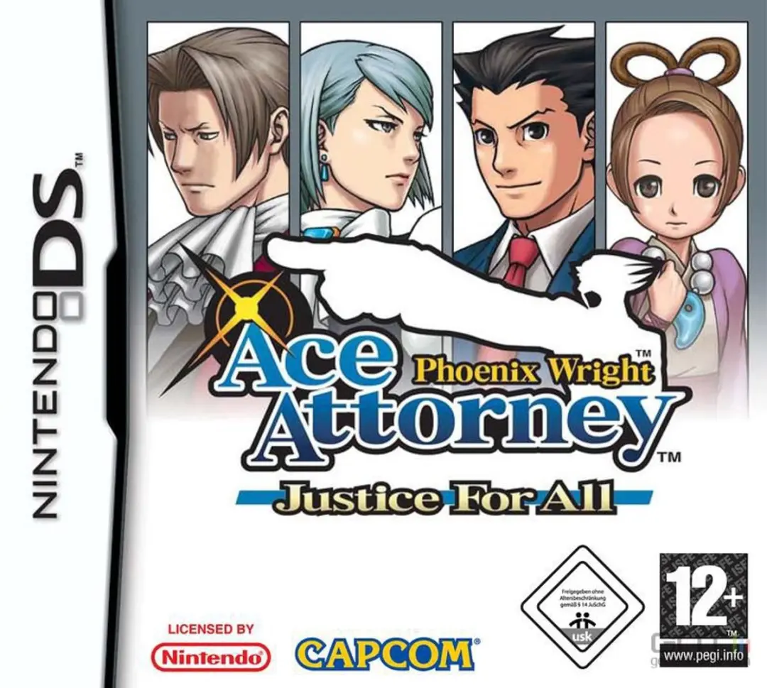 Nintendo Phoenix Wright Justice for All