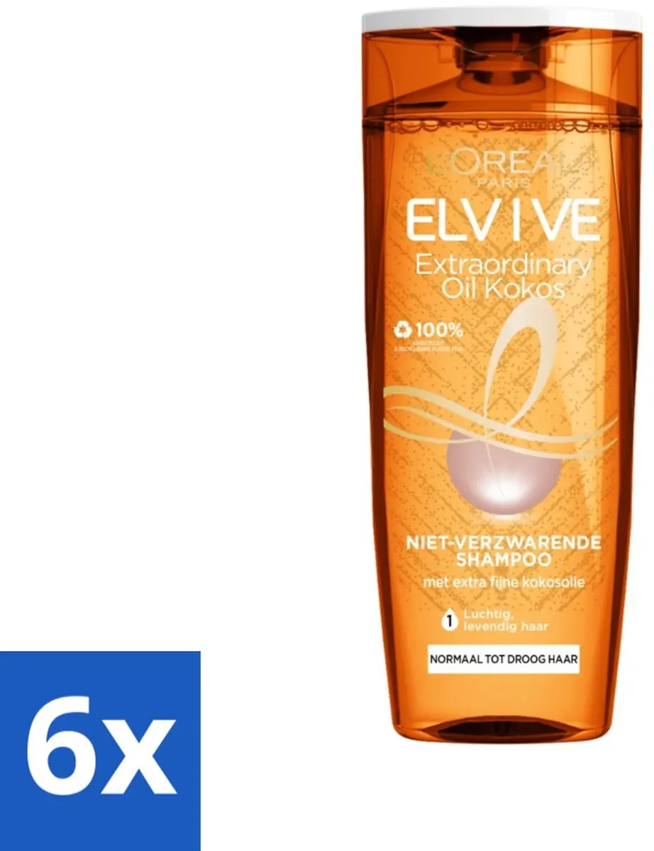 L'Oréal Paris Elvive Extraordinary Oil Shampoo Kokosolie 250ml
