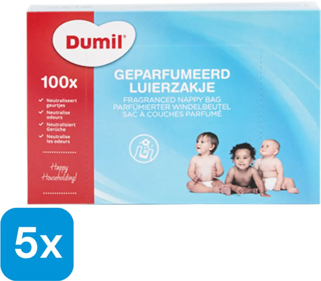 Dumil Luierzakjes 500 Stuks