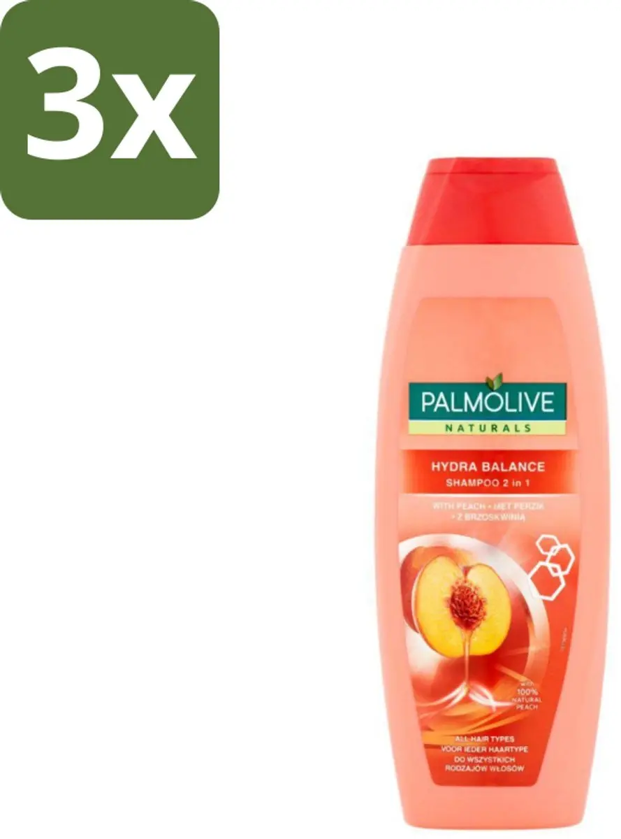 Palmolive Naturals 2in1 Shampoo Perzik