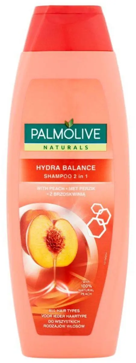 Palmolive Naturals 2in1 Shampoo Perzik - 3x350ml