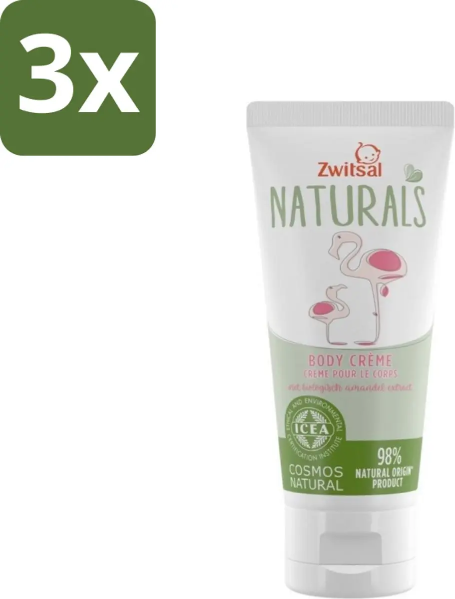 Zwitsal Naturals Babycrème Amandel 100ml