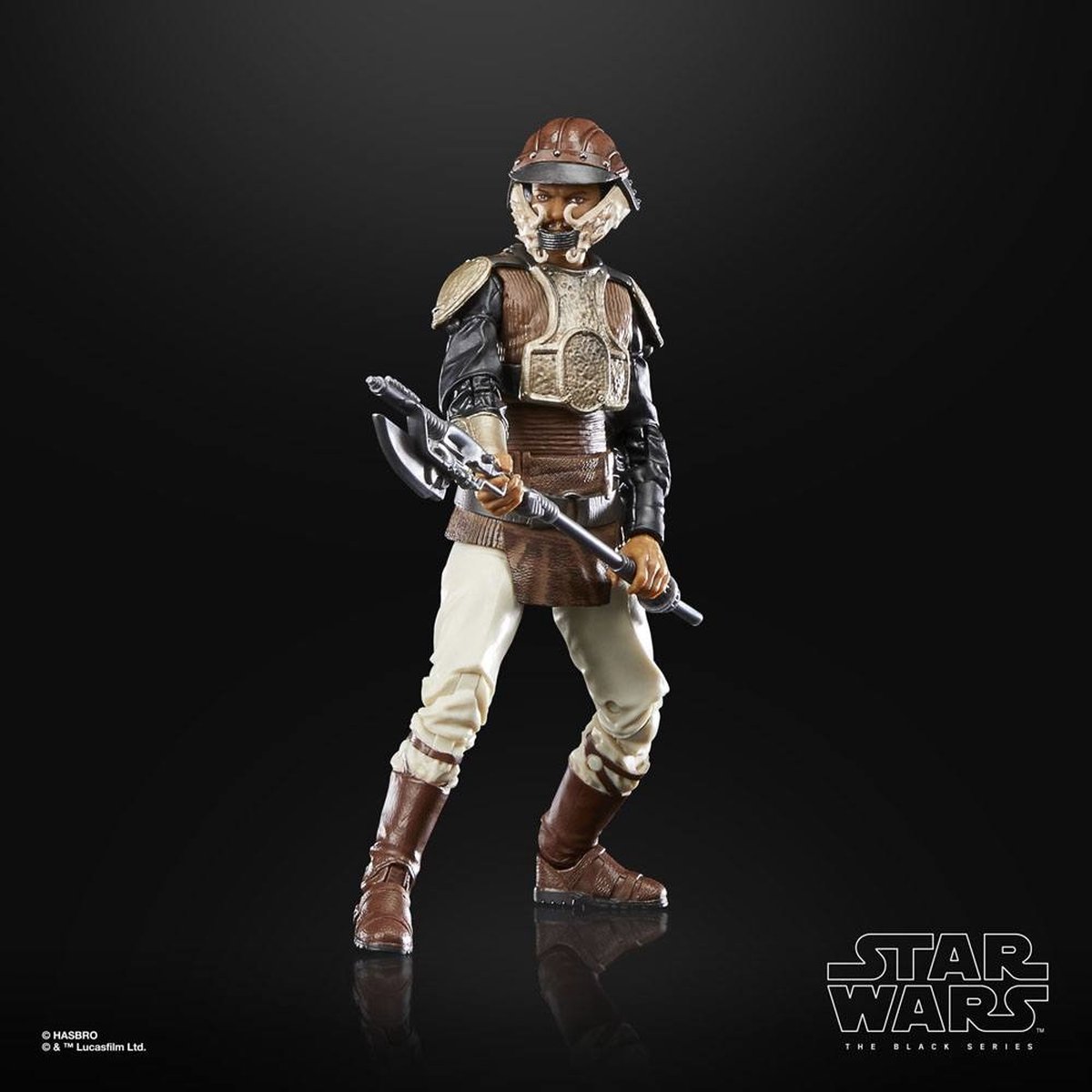 Hasbro Star Wars Actiefiguur Lando Calrissian (Skiff Guard) 15 cm Episode VI 40th Anniversary Black Series Multicolours