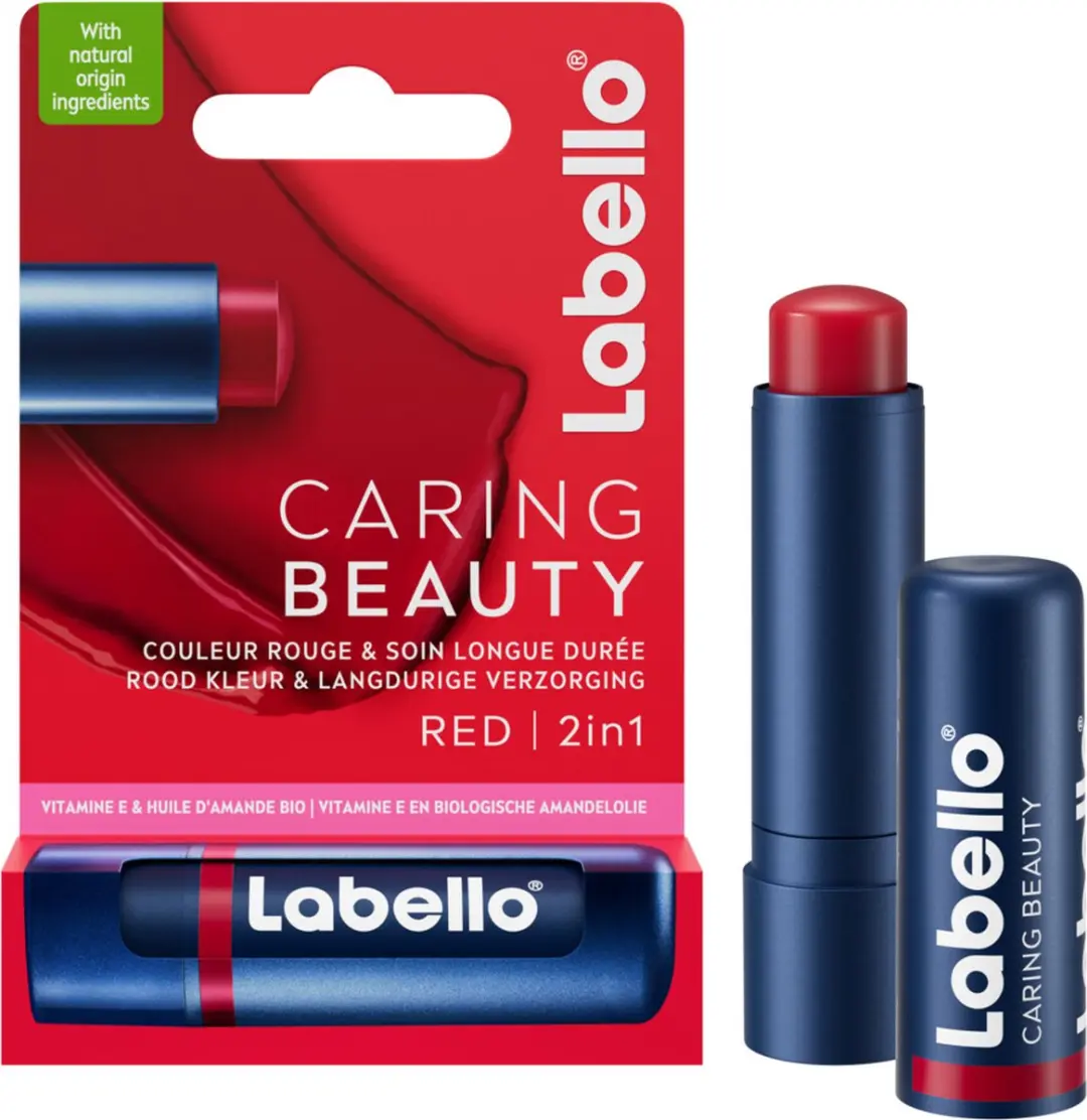 Labello Caring Beauty Red Lippenbalsem