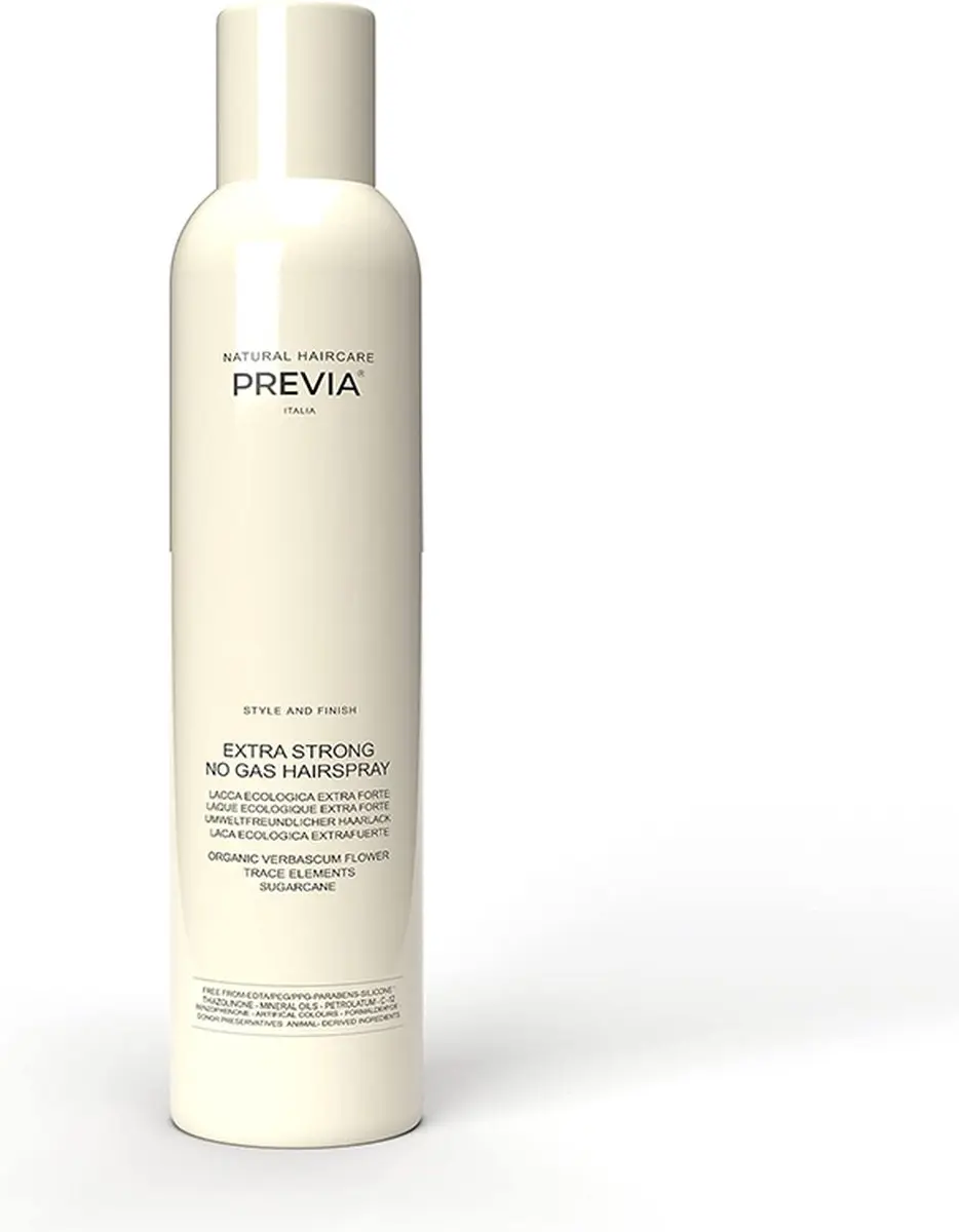 Previa Natural Haircare Haarlak Style and Finish Extra Strong 350ml