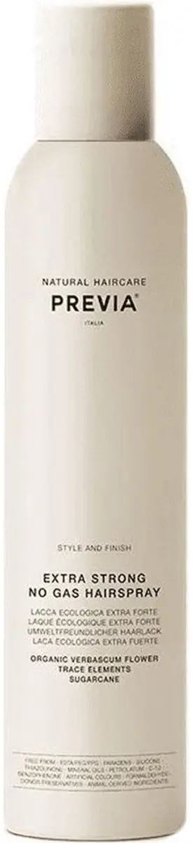 Previa Natural Haircare Haarlak Style and Finish Extra Strong 350ml