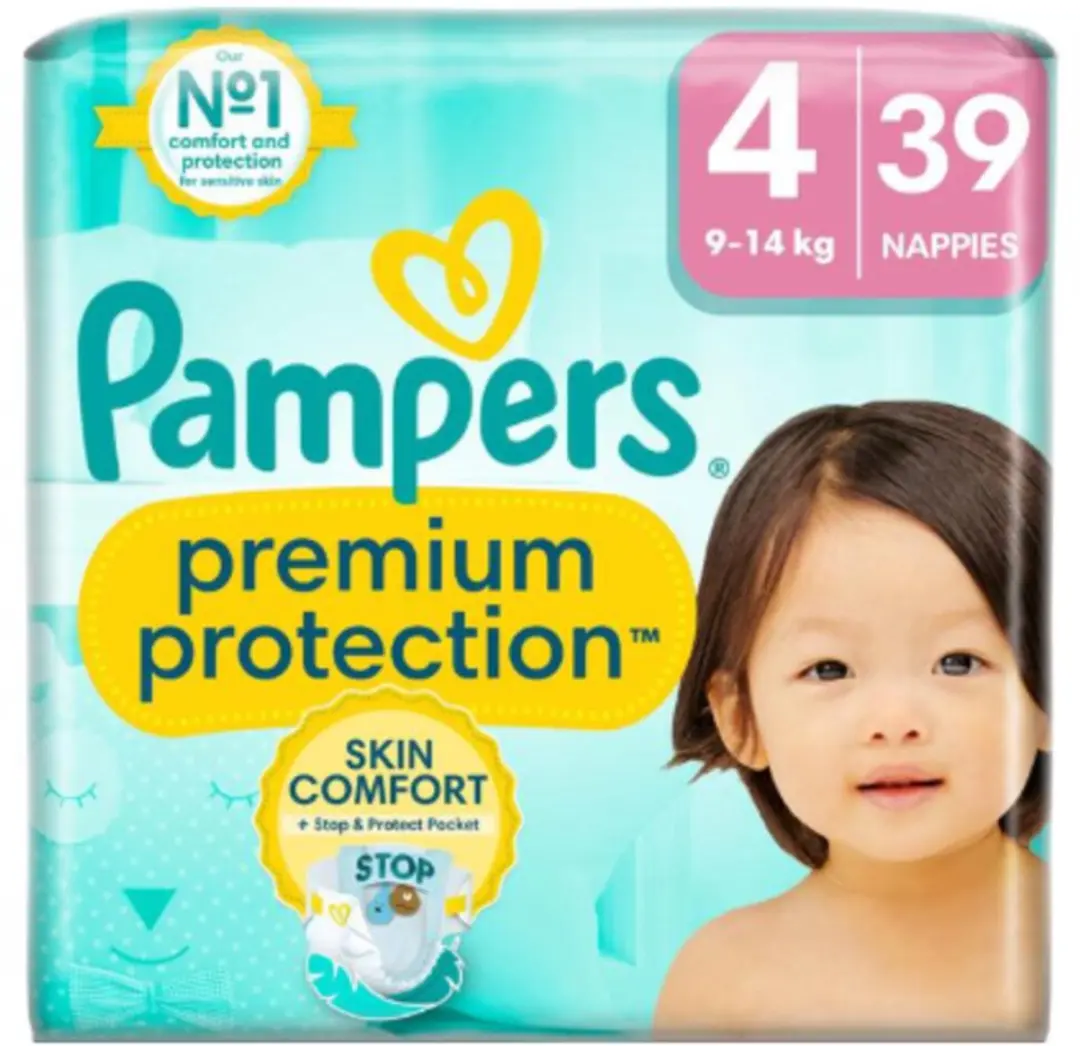 Pampers Premium Protection Luiers Maat 4 - 39 Stuks