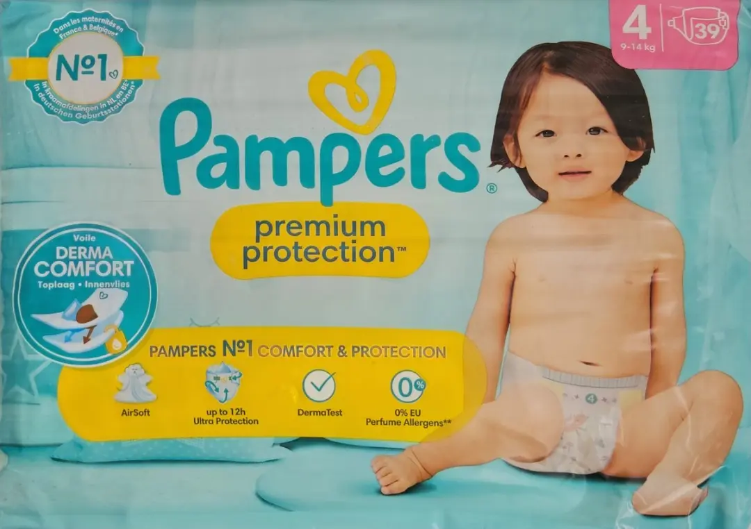Pampers Premium Protection Luiers Maat 4