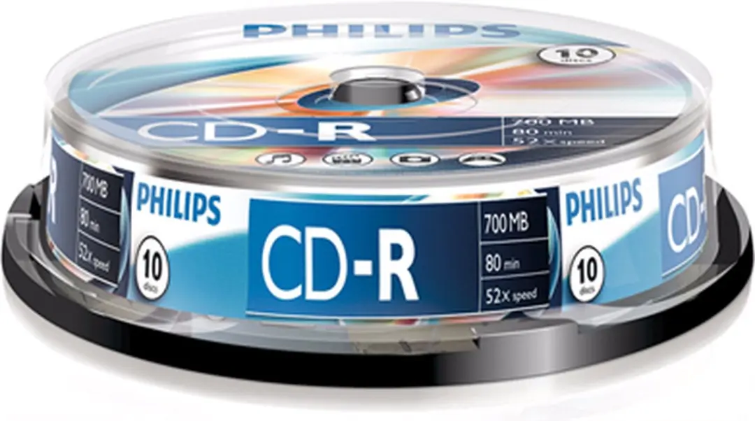 Philips CD-R 700MB CR7D5NB10 - 10 Stuks